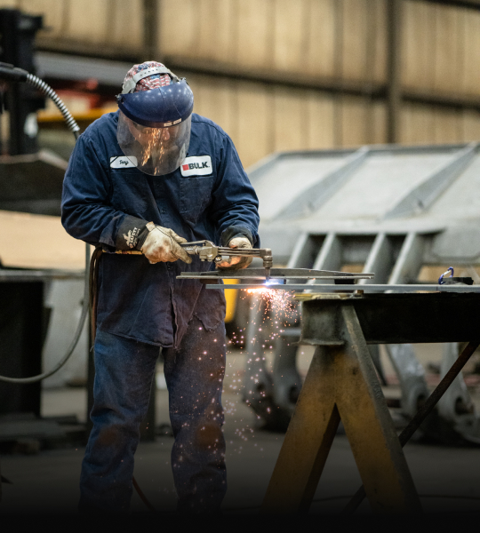 Tony In Action at Bulk's Fabrication + Machine Shop