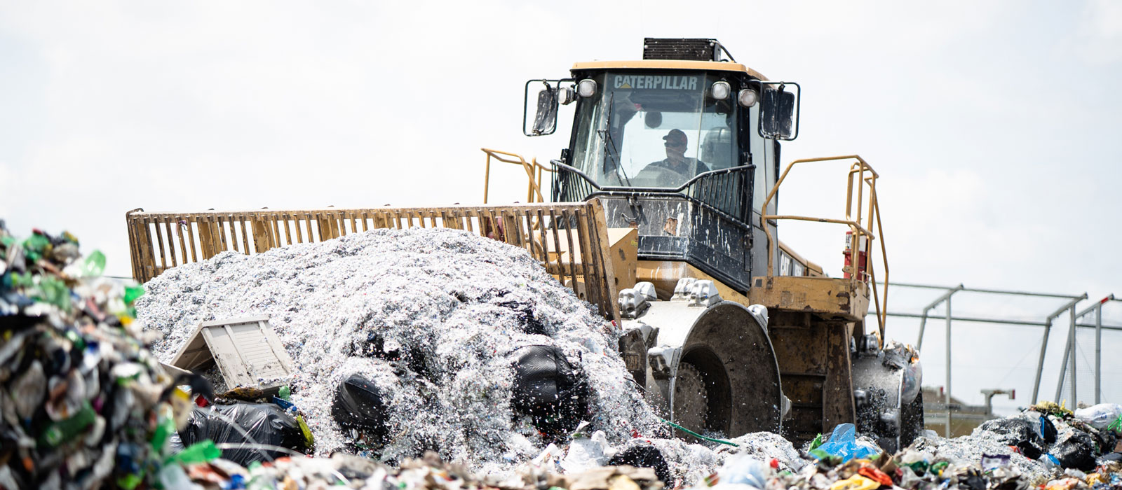 CAT Equipment In Action at Landfills + Waste Site