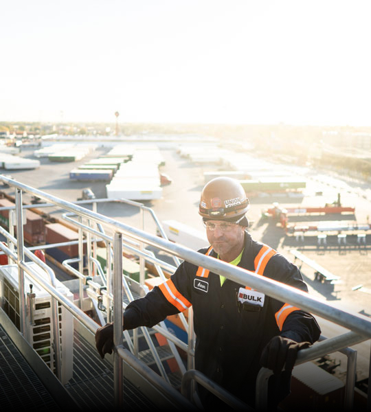 Bulk Team Member Doing Maintenance + Repair, Intermodal Division