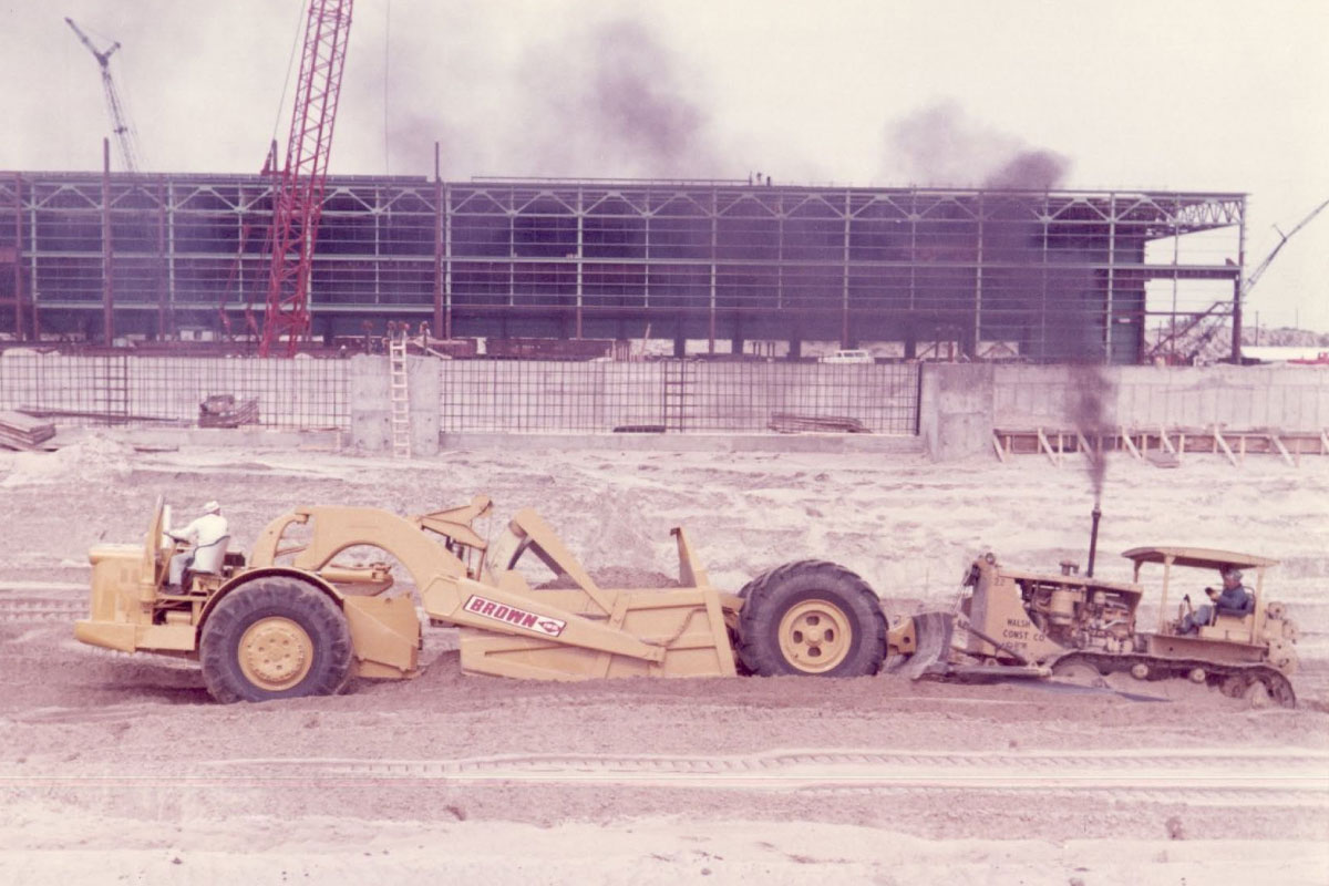 Brown's Crew Doing Site Prep For The Bethlehem Steel Plant