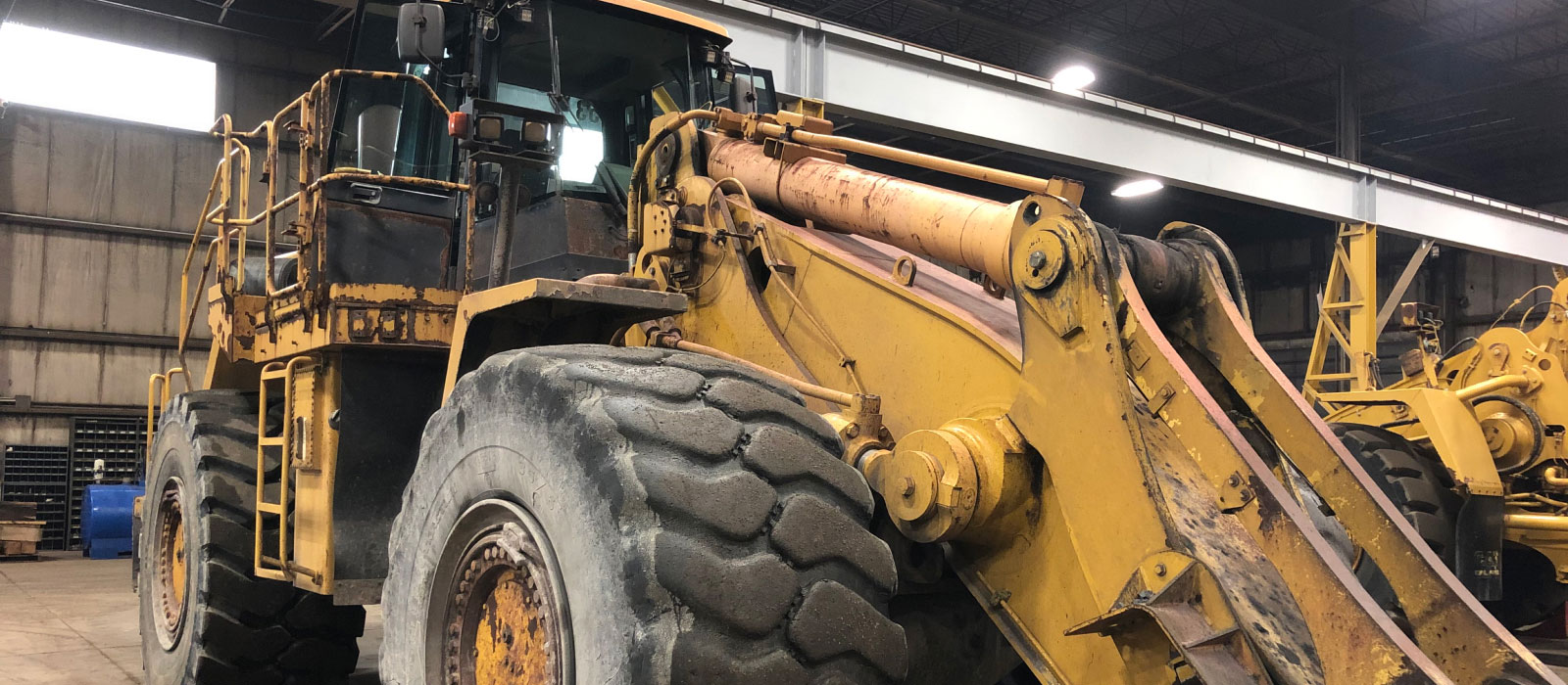 A Glance At The Initial Heavy Equipment Rebuild Process At Bulk Equipment Corp.