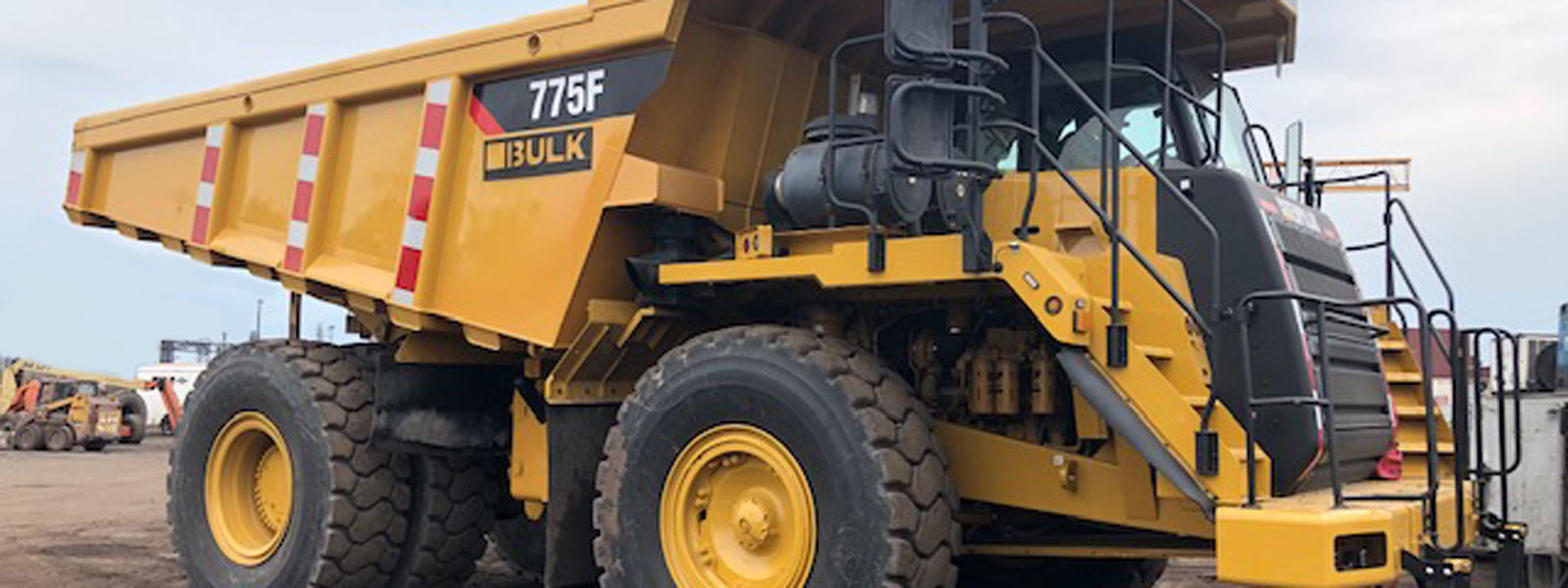 775f Haul Truck At Project Site